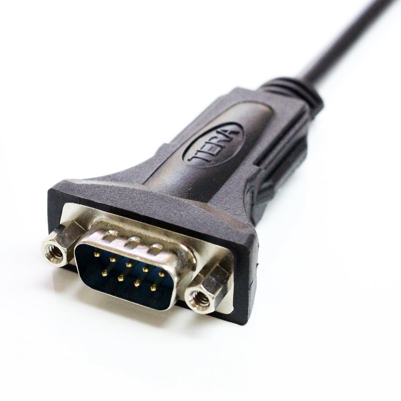 Tera Grand - Premium USB 2.0 to RS232 Serial DB9 Adapter Cable 10 Feet - Supports Windows 11, 10, 8, 7, Vista, XP, 2000, 98, Linux and Mac - Built with FTDI Chipset and Hex Jack Nuts - Image 2